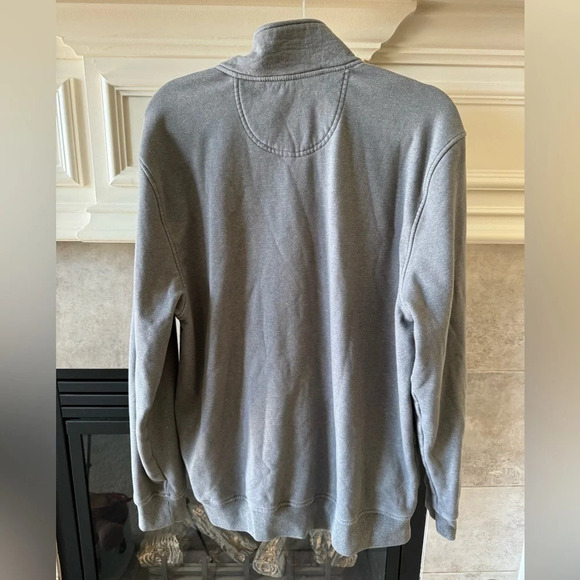 Izod Advantage Performance stretch 1/4 zip men's sweatshirt - Size Large - Picture 2 of 5